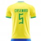Brasilien Carlos Casemiro 5 2023/2024 Hjemmebanetrøje